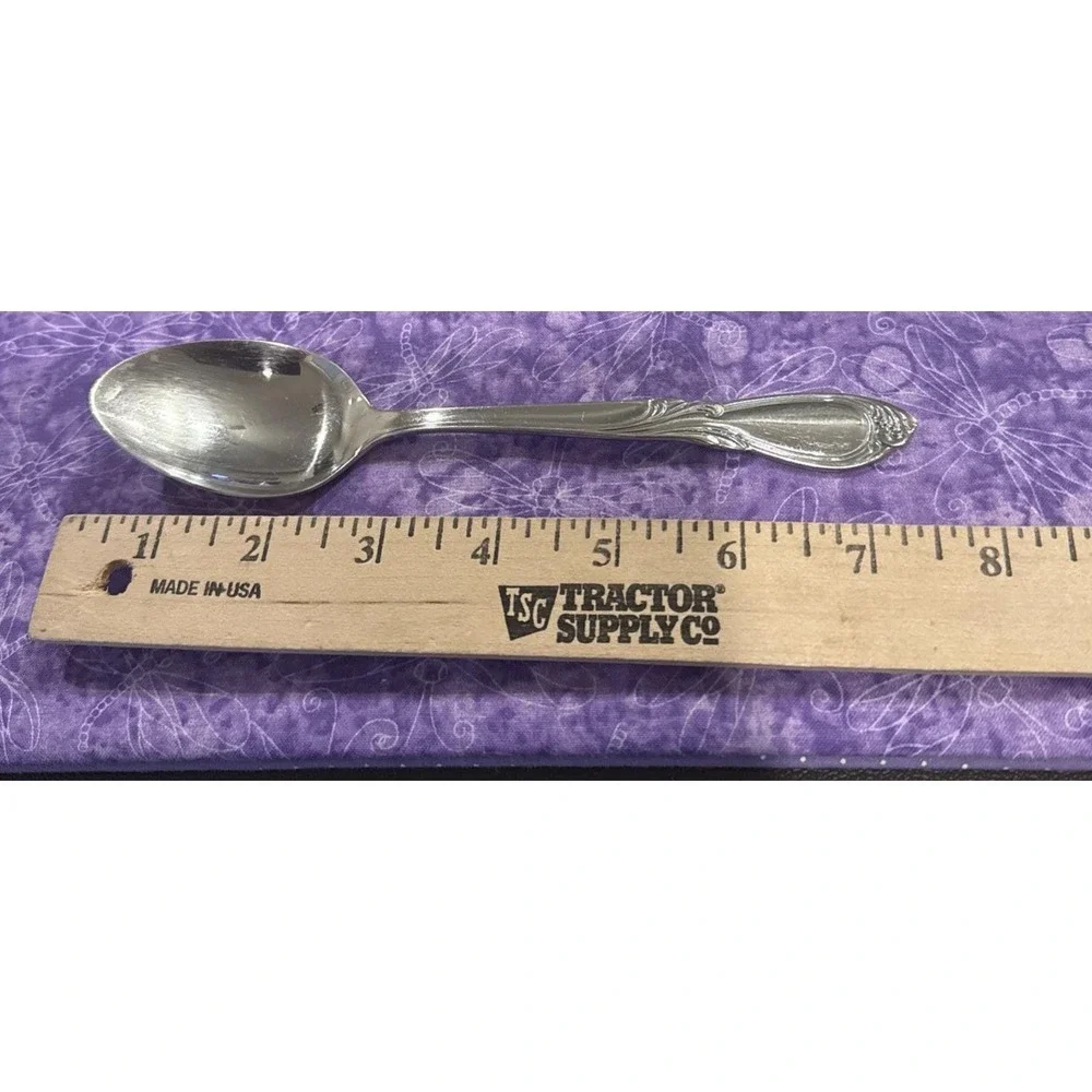 Farberware Majestic‎ Soup Spoon Spoons Stainless Steel Flatware Set of 8